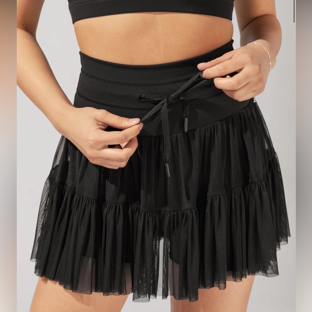 Popflex Pirouette Skort - Black